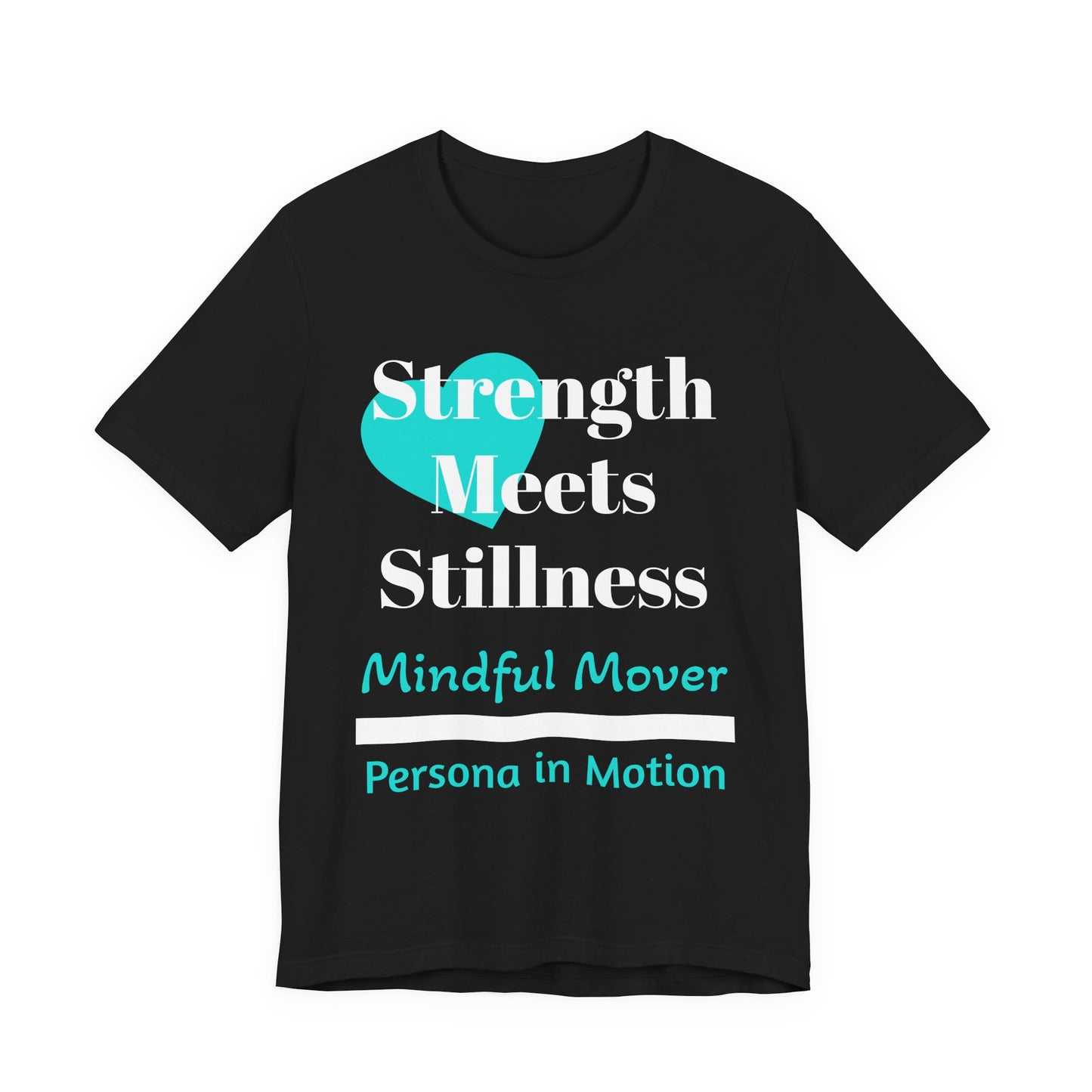 Strength Meets Stillness Tee — Mindful Mover Pilates Collection