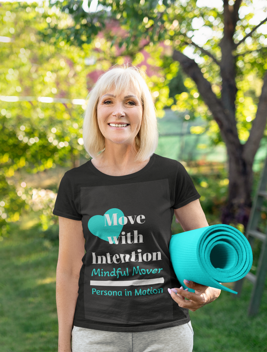 Move with Intention Tee — Mindful Mover Pilates Collection