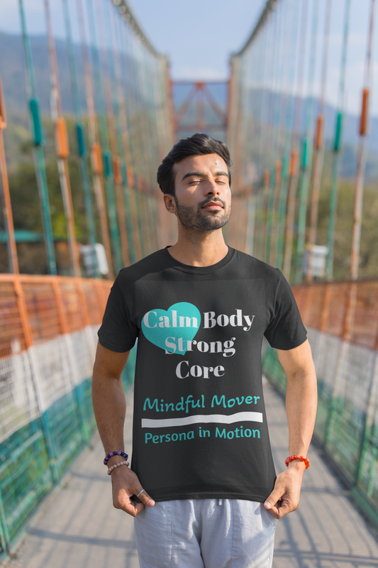 Calm Body Strong Core Tee — Mindful Mover Pilates Collection