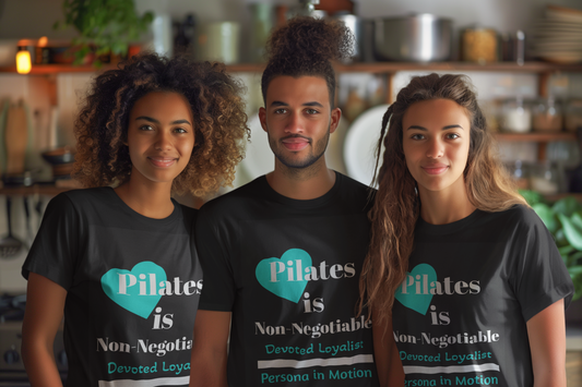 Pilates is Non-Negotiable Tee — Devoted Loyalist Pilates Collection