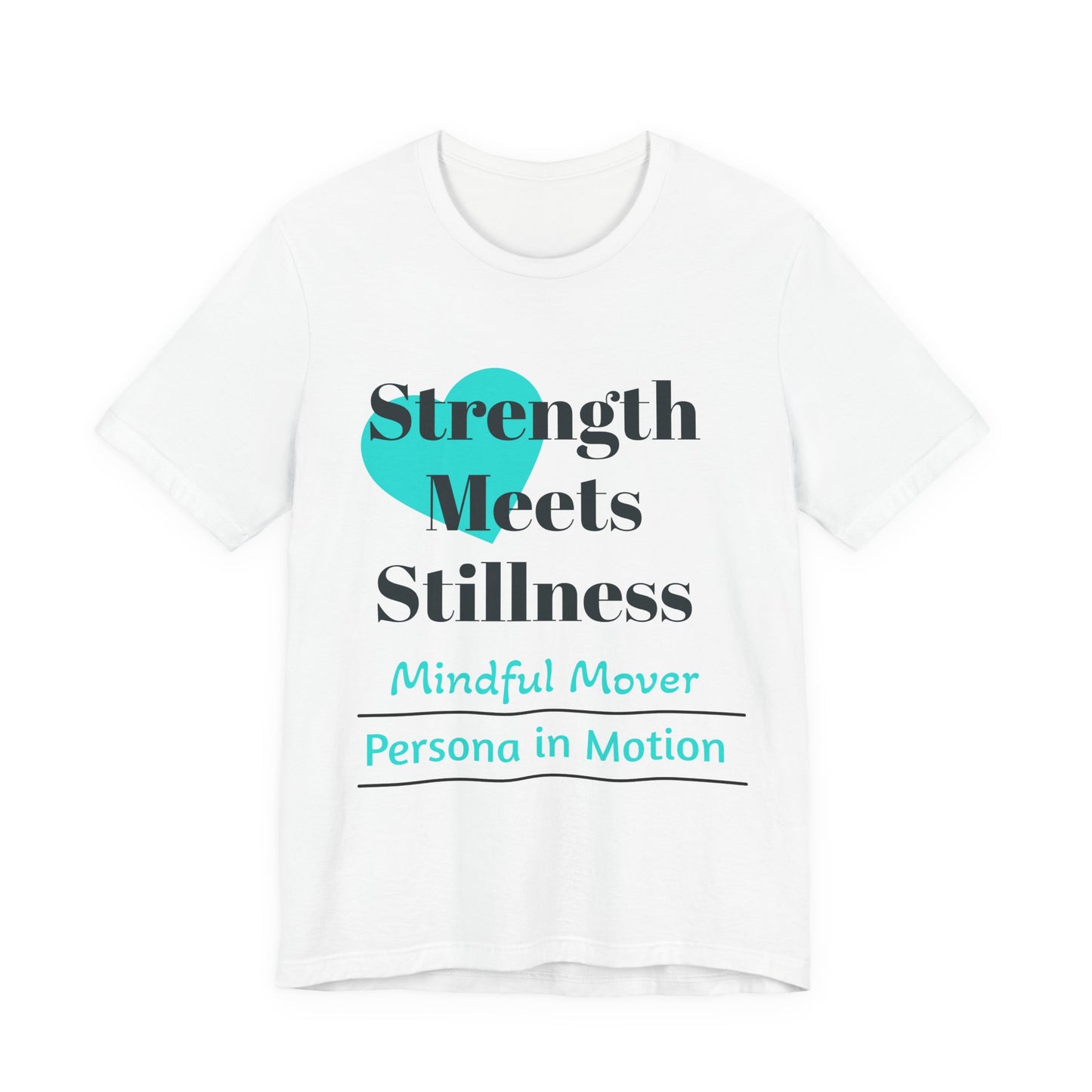 Strength Meets Stillness Tee — Mindful Mover Pilates Collection