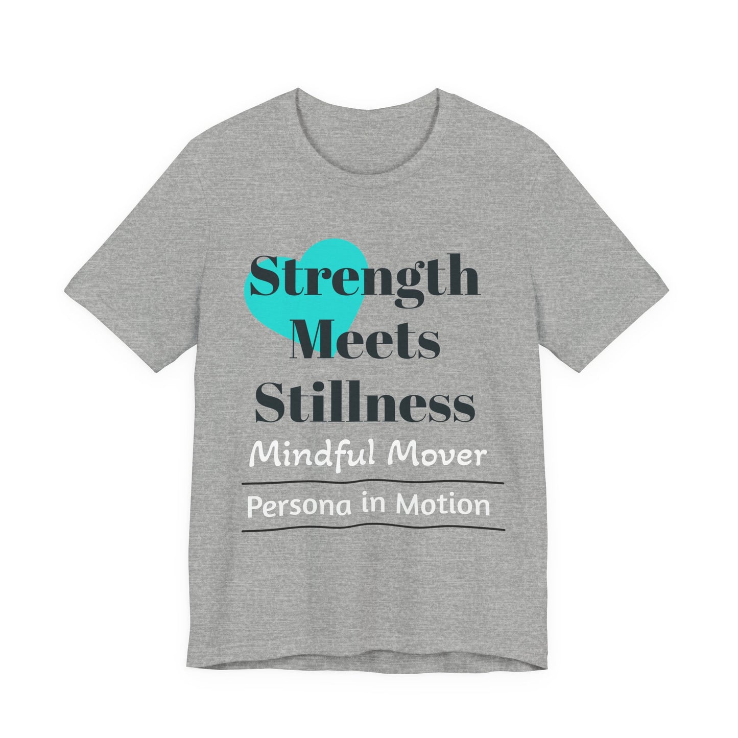 Strength Meets Stillness Tee — Mindful Mover Pilates Collection